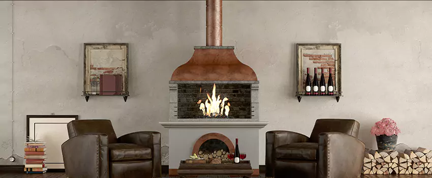 Thelin Hearth Products Providence Pellet Insert Fireplace Installation in Shenandoah, LA