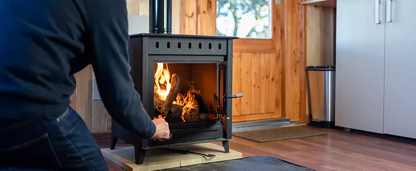 Open Hearth Wood Fireplace Installation in Shenandoah, LA