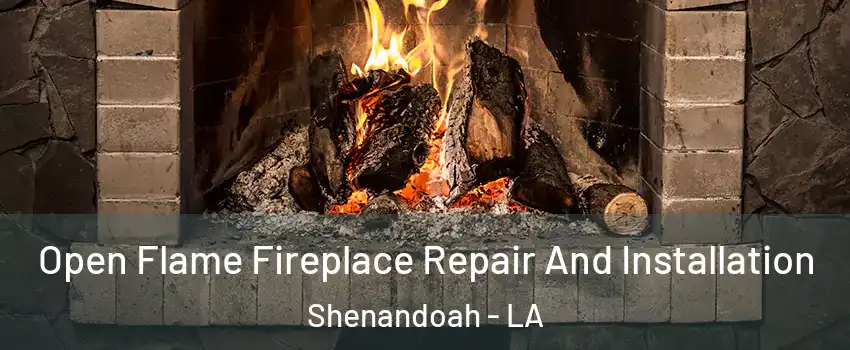  Open Flame Fireplace Repair And Installation Shenandoah - LA
